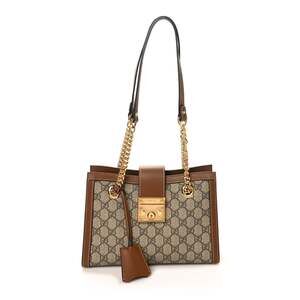 Gucci Gg Supreme Calfskin Small Padlock #238518G13B